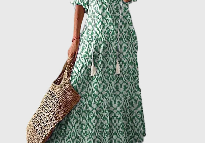 Amalia | Vintage Boho Summer Maxi Dress