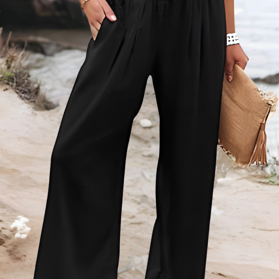 Aileen | Wide-Leg Beach Trousers
