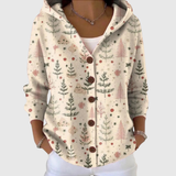 Hooded Knit Cardigan