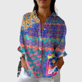 Lightweight Colourful Printed Blouse