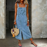 Heidi - Lässiges Denim-Trägerkleid