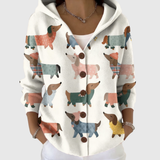 Mechthild - Comfortable Knit Cardigan with Hood