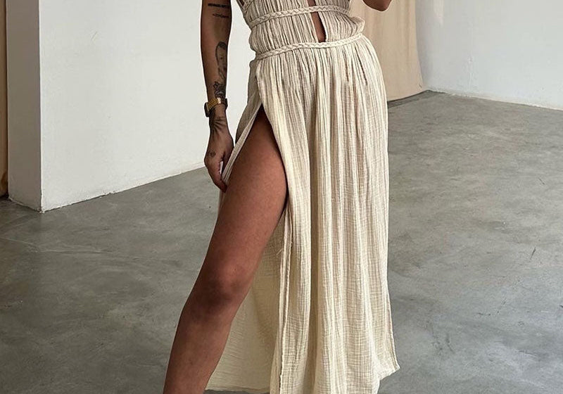 Zolla | Textured Split Dress