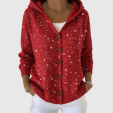 Comfort Hooded Knit Cardigan