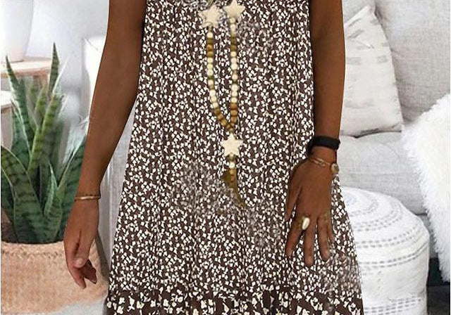 Ayla | Sleeveless V-Neck Dress