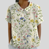 Elegant & Comfortable Floral Top