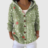Hooded Knit Cardigan