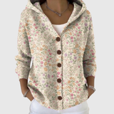 Hooded Knit Cardigan