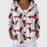 Comfort Hooded Knit Cardigan