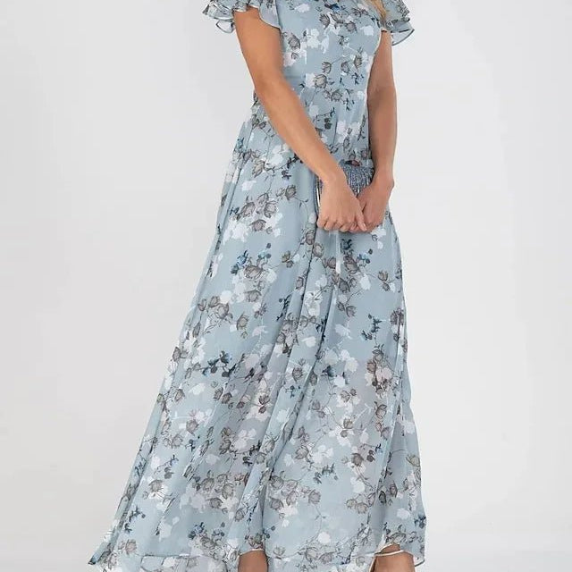 Zuri | Elegant Flowing Slimming Dress