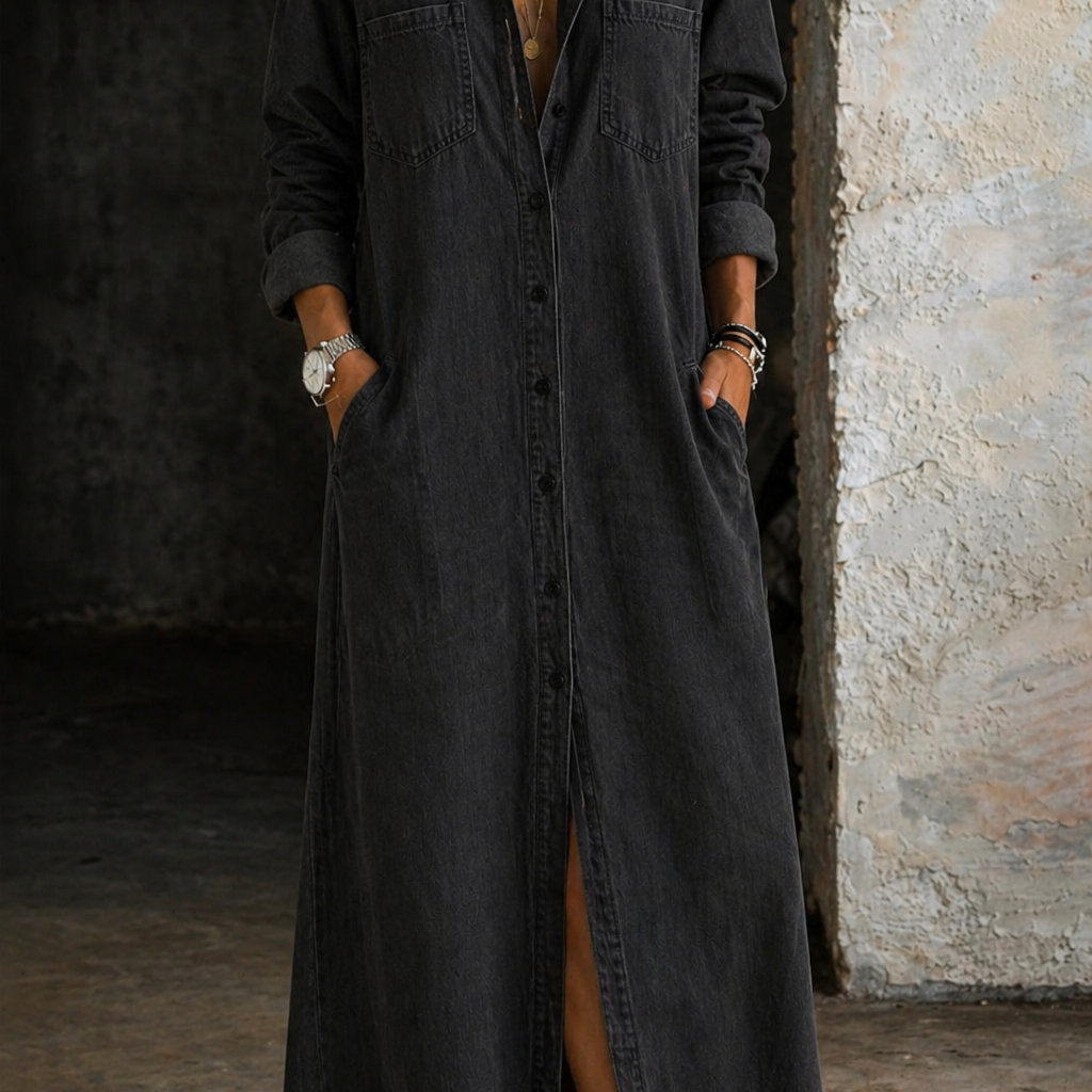 Amalie - Button-Front Dress