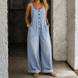 Anke - Vintage gewaschenes Baumwoll-Overall