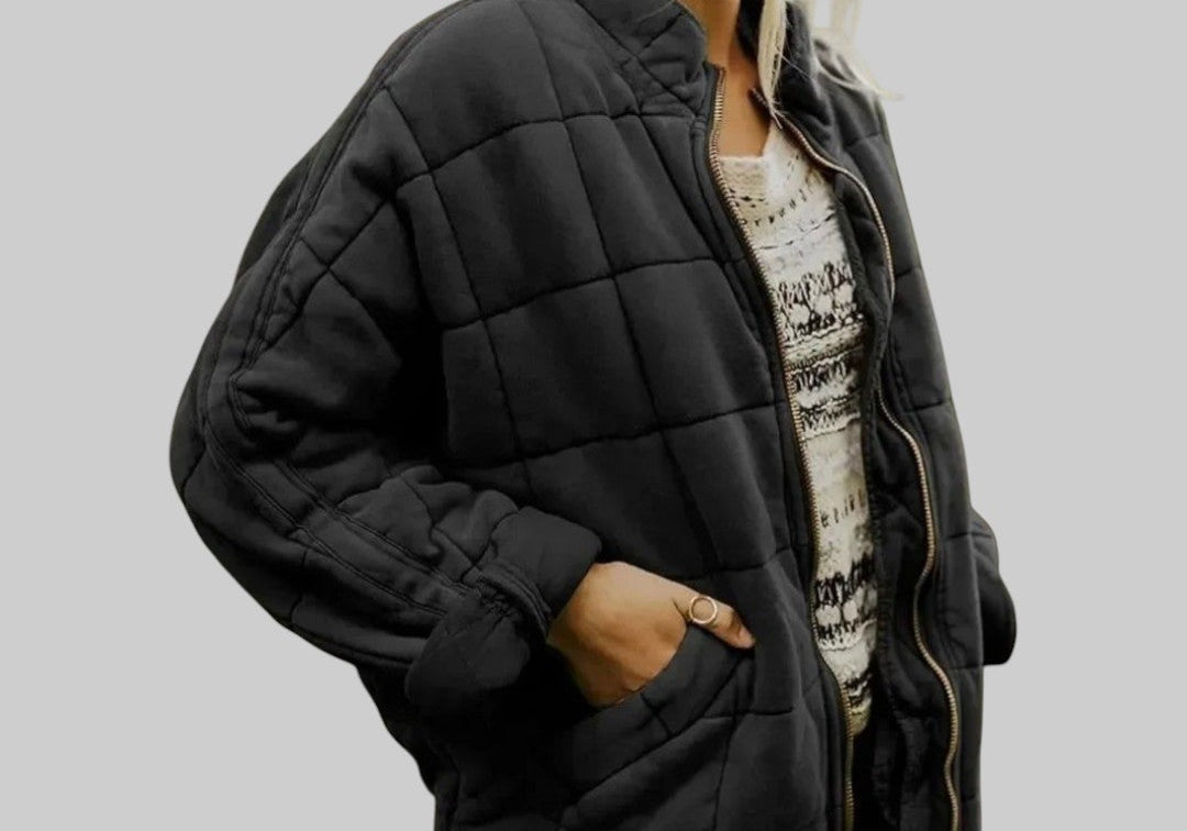 Josiane™ | Elegant Oversized Quilted Jacket