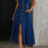 Hilde - Kleid mit Offenem Vorderteil