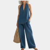 Frauke - Zweiteiliges Denim-Set