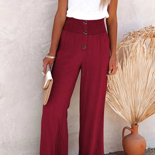 Riana | Relaxed High-Waisted Trousers