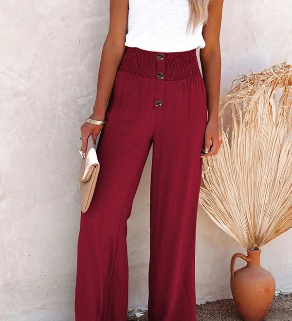 Riana | Relaxed High-Waisted Trousers
