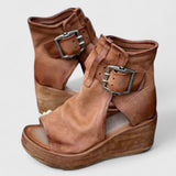 Karline | Classic Wedge Sandals
