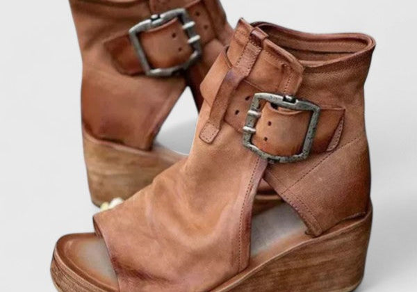 Karline | Classic Wedge Sandals