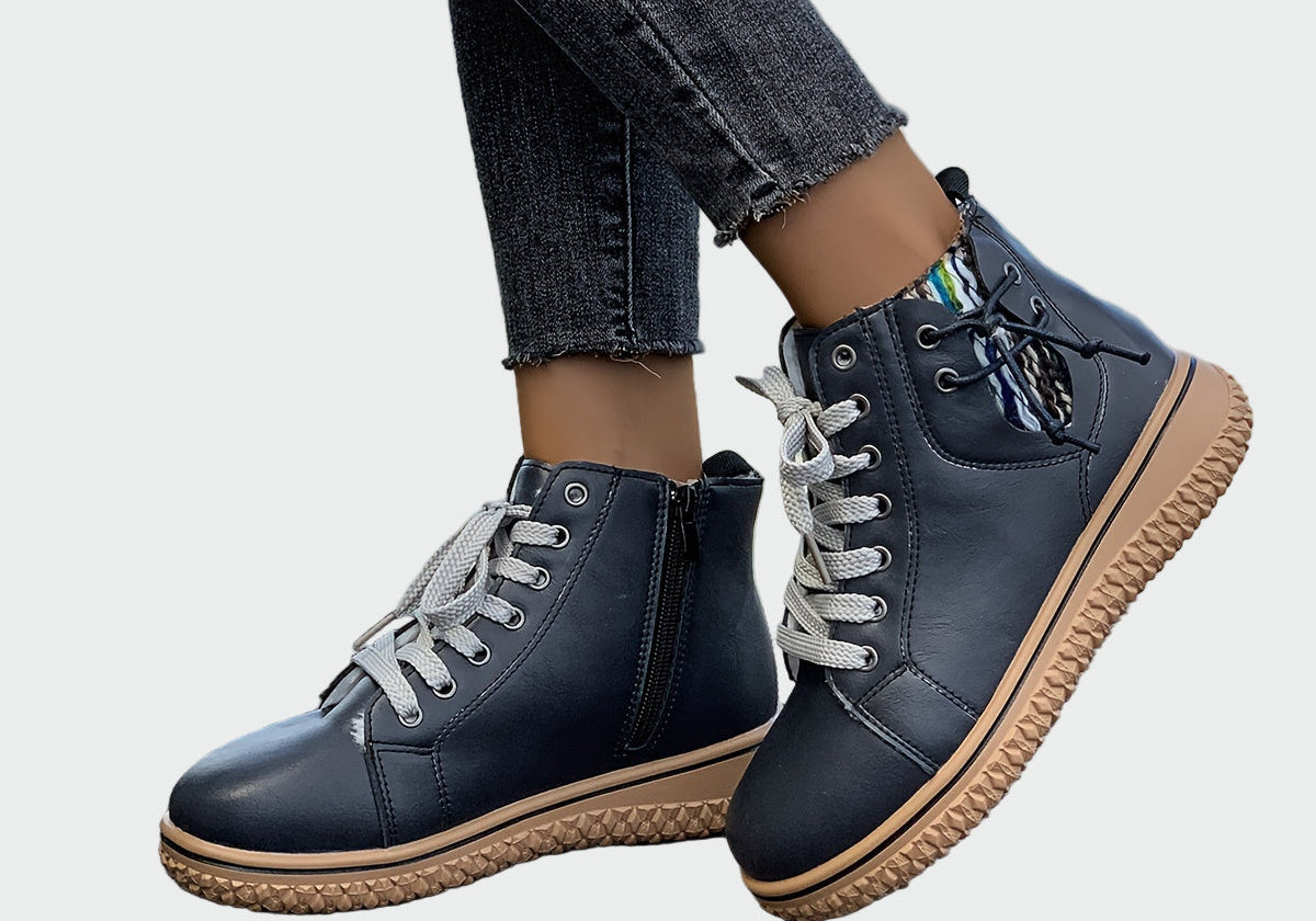 Orthopaedic Leather Ankle Boots