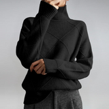Lauren | Luxury Cashmere High-Neck Jumper