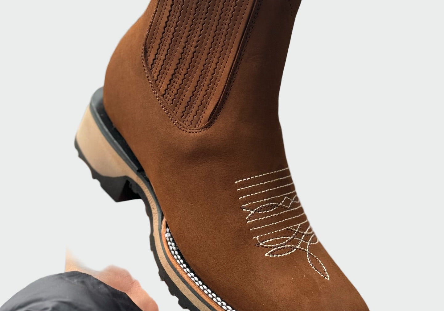 Leather Cowboy Boots