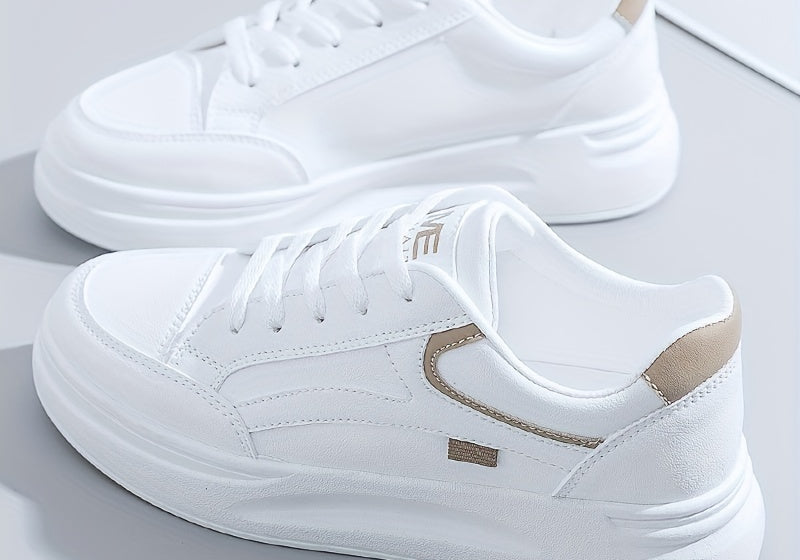 Chic White Lightweight Trainers