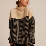 Norah | High-Neck Cotton Jumper