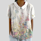 Elegant & Comfortable Floral Top