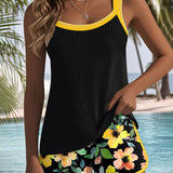 Elise | Elegant Two-Piece Tankini
