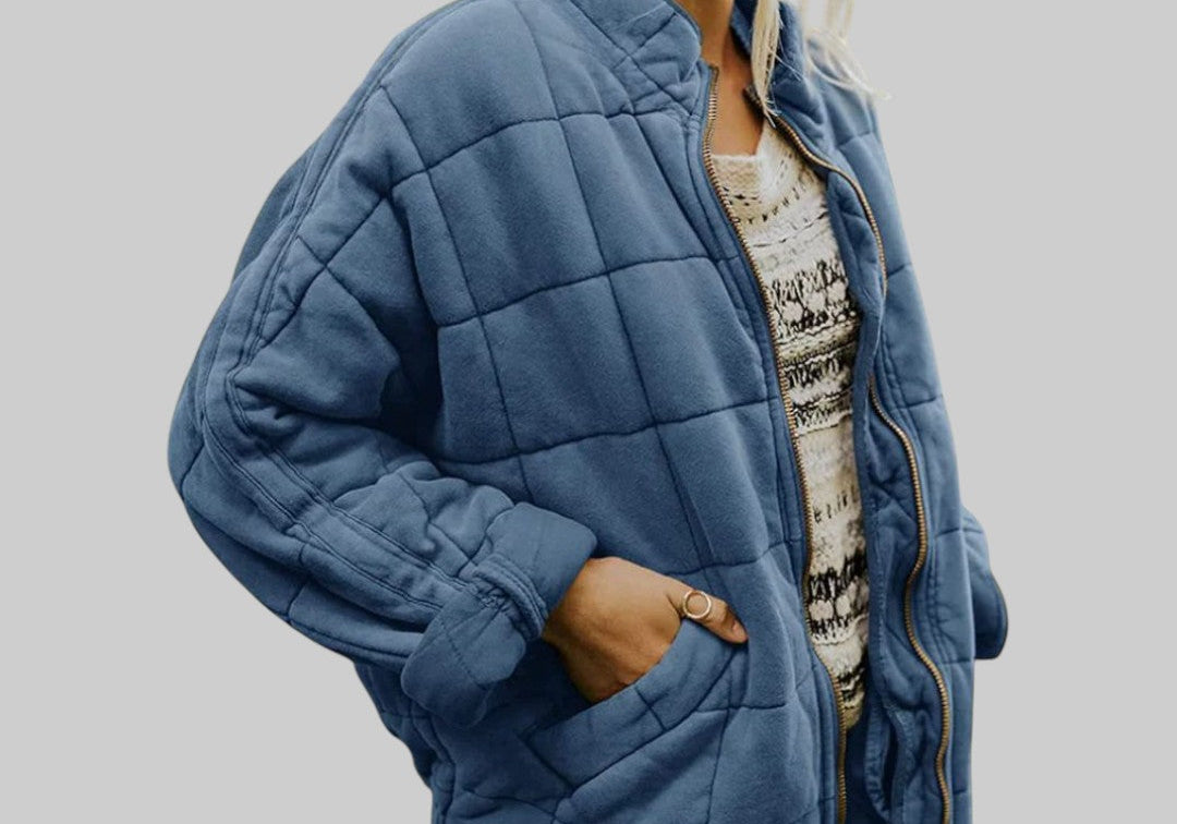 Josiane™ | Elegant Oversized Quilted Jacket