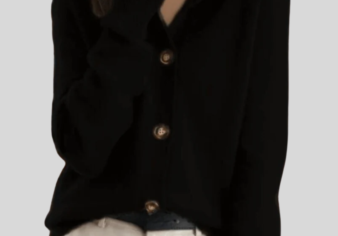 Claire | Retro-Style Cashmere Cardigan