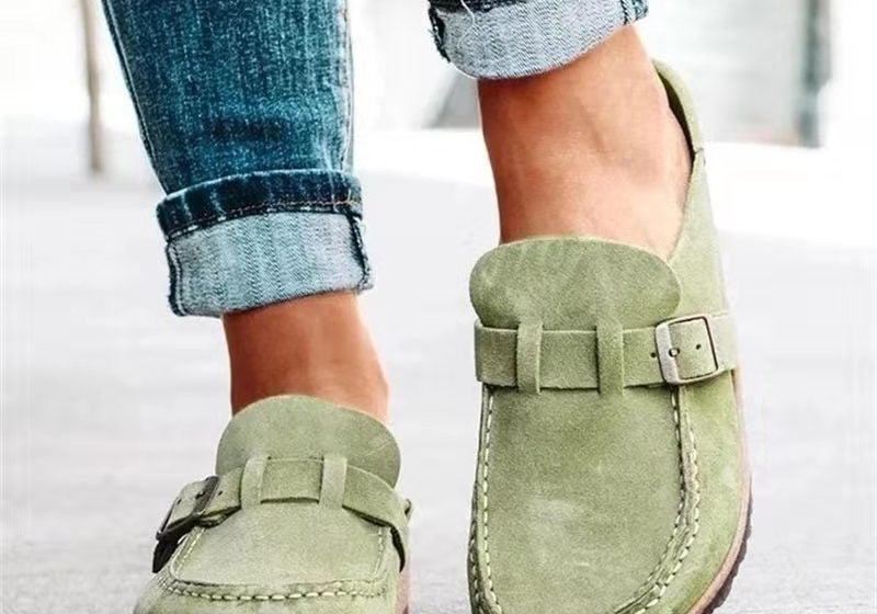 Lyra | Suede Orthopaedic Loafers