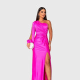 Melyssa | Elegant Flowing Evening Maxi Dress