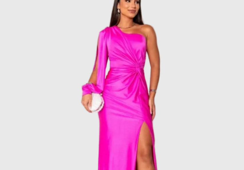 Melyssa | Elegant Flowing Evening Maxi Dress