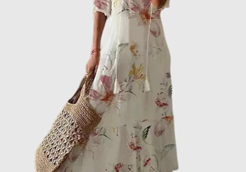 Amalia | Vintage Boho Summer Maxi Dress