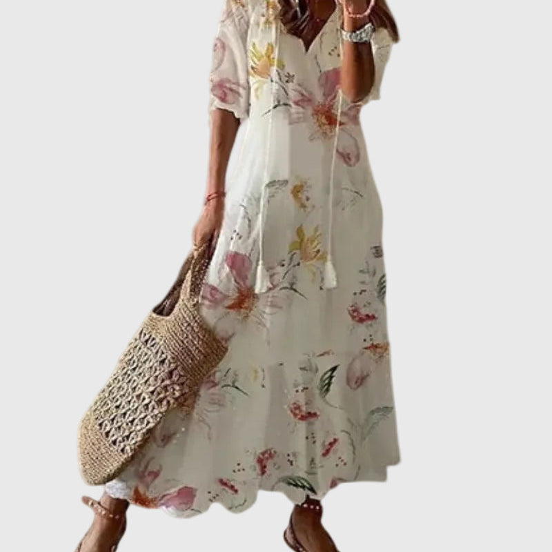 Amalia | Vintage Boho Summer Maxi Dress