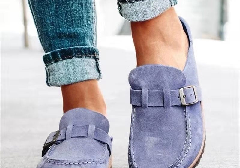 Lyra | Suede Orthopaedic Loafers