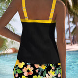Elise | Elegant Two-Piece Tankini