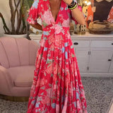 Floriana | Vibrant Floral Dress