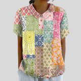 Elegant & Comfortable Floral Top