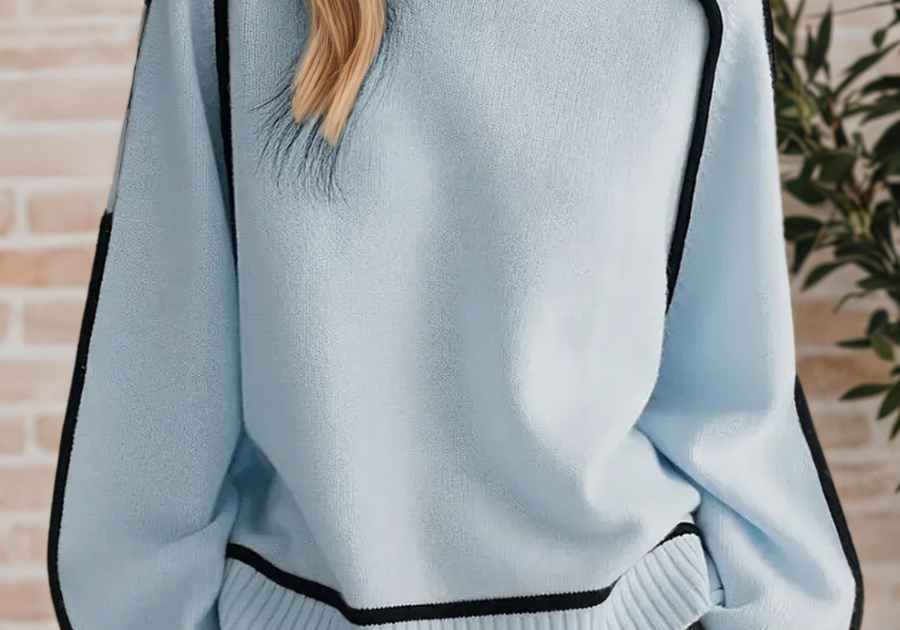 Donna | Elegant High-Neck Jumper