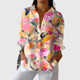 Lightweight Colourful Printed Blouse