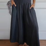 Mira | Elastic Waist Trousers