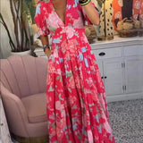 Floriana | Vibrant Floral Dress