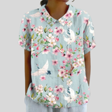 Elegant & Comfortable Floral Top
