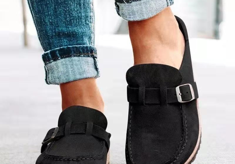 Lyra | Suede Orthopaedic Loafers