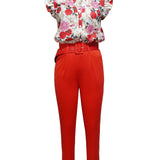 Florabel | Elegant Frill-Sleeve Set