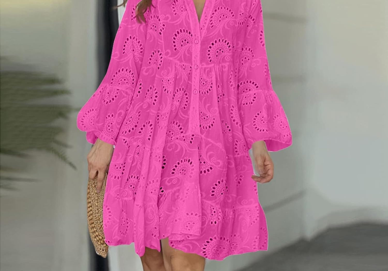 Lydia | Eyelet Dress