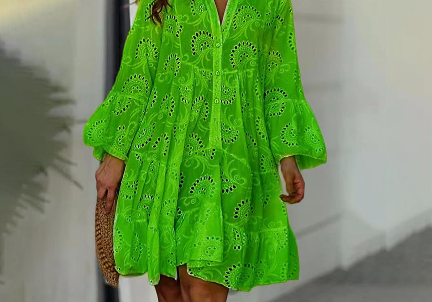 Lydia | Eyelet Dress
